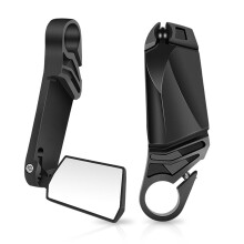 Rétroviseur de vélo 1 paire 16-22 mm noir