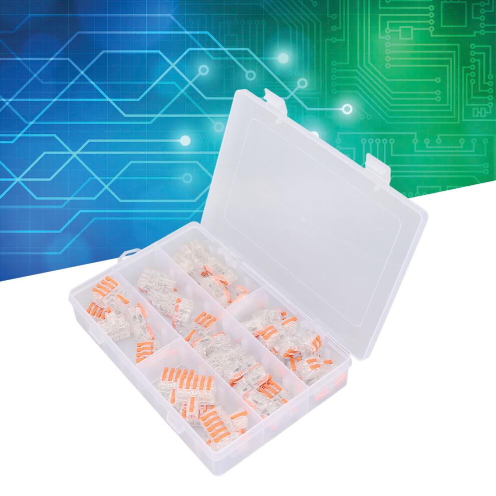 40Pcs/Set Splicing Wire Connectors Pc Copper Compact Quick Wiring Connector For Homes 6931321665194