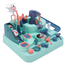 Set de voitures de circuit ABS à usage intérieur 659 g Couleur telle que montrée