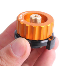 Adaptador para estufa de camping 39x28mm 45g Al Cu Nylon