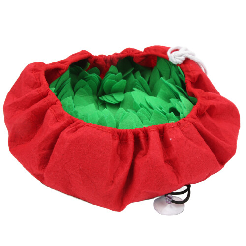 Almohadilla roja ajustable para olfateo de perros - Esterilla de olfateo de fieltro 1