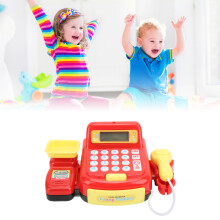 Registratore di cassa giocattolo per bambini, ABS, 2x AA, 252 g Colore