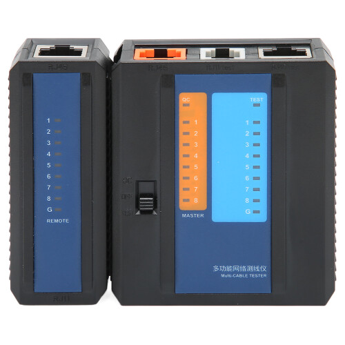 Tester per cavi di rete RJ45 ABS 3xAAA non inclusi 1
