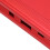 Carcasa de aluminio roja con enfriamiento para Raspberry Pi 3/3B+/2B 10