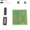 Kit de reloj digital de 4 dígitos, ABS, PCB de 52x42mm 5