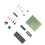 Kit de reloj digital de 4 dígitos, ABS, PCB de 52x42mm 7
