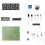 Kit de reloj digital de 4 dígitos, ABS, PCB de 52x42mm 2