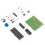 Kit de reloj digital de 4 dígitos, ABS, PCB de 52x42mm 14