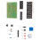 Kit de reloj digital de 4 dígitos, ABS, PCB de 52x42mm 4