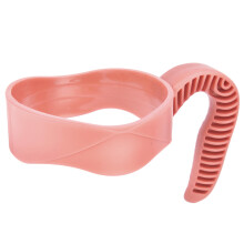 Manico rosa per tazza, piega di 10,5 cm, 20oz-30oz, plastica