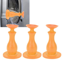 3 piezas tope de puerta para lavadora 8.5x5.2x3.3 cm naranja