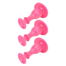 3 piezas rosa tope de puerta de carga frontal 8.5x5.2x3.3cm