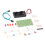 Kit de compuerta de componentes discretos ABS 75x35x1.6mm DIY 7
