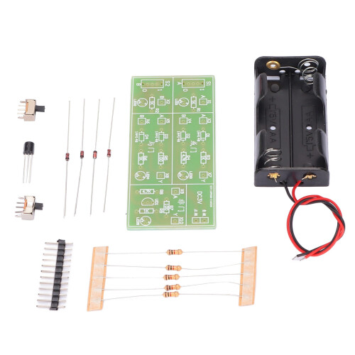 Kit de compuerta de componentes discretos ABS 75x35x1.6mm DIY 2