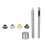 Kit d'œillets cuivre 4,5 mm – 120 œillets, doré 14