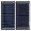 2 pezzi di mini pannelli solari da 0,25 W, 60x30 mm, 5 V, argento 1