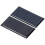 2 pezzi di mini pannelli solari da 0,25 W, 60x30 mm, 5 V, argento 15