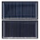 2 pezzi di mini pannelli solari da 0,25 W, 60x30 mm, 5 V, argento 2