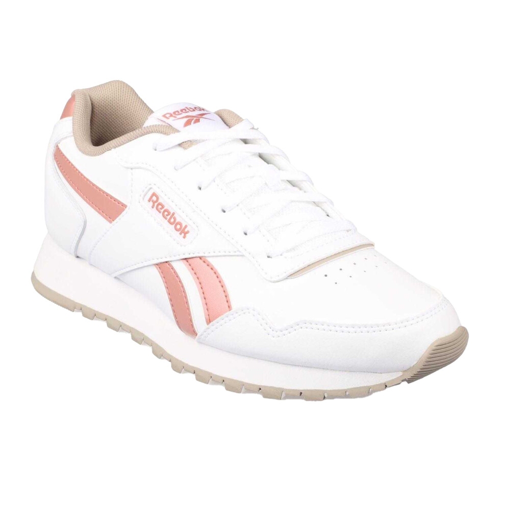 (5 UK, White/Light Pink) Reebok Childrens/Kids Royal Glide Trainers