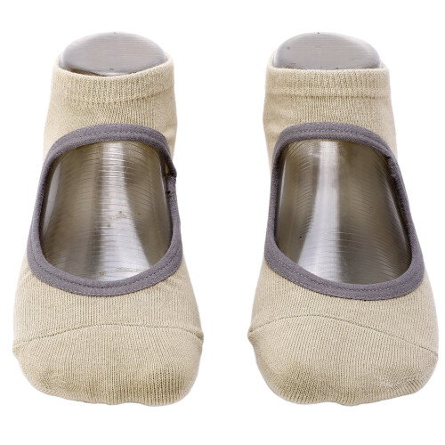 1 paire de chaussettes de Pilates 41 g vert taille unique 1