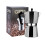 Cafetera moka octogonal de 6 tazas, plateada, 300 ml 2