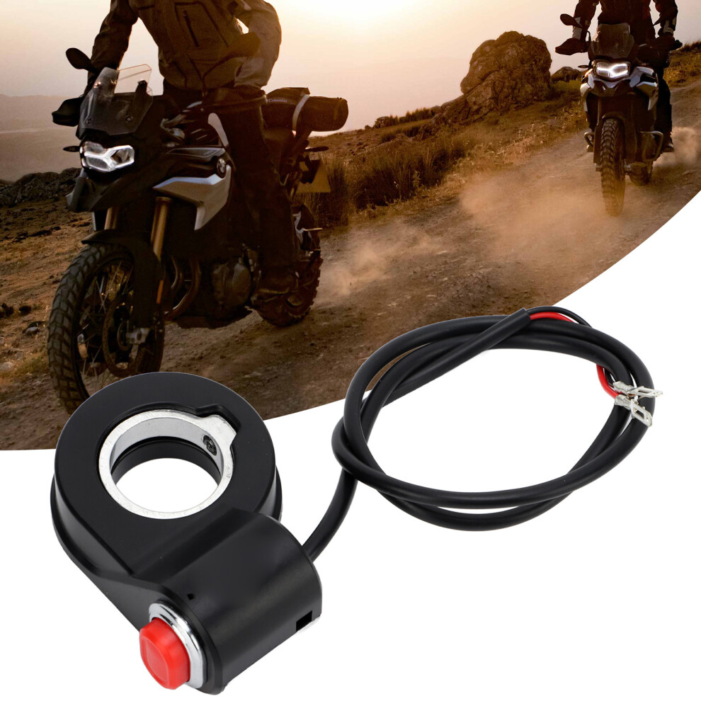 22Mm/0.87In Motorcycle Handlebar Button Switch Horn Switch Control Button For Dirt Bike Scooter 3201321672403