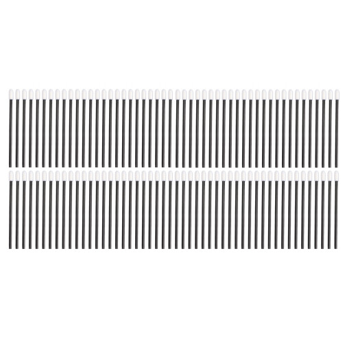 Pennelli usa e getta per labbra 2x50 pezzi/busta asta nera 1