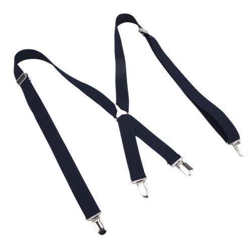 Bretelle da uomo Circa 141,3 pollici Blu navy 1 pezzo