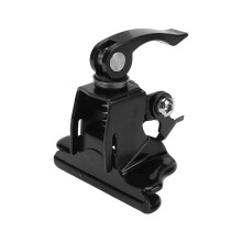 Supporto per antenna in acciaio inossidabile ruotabile a 180 nero 75mm