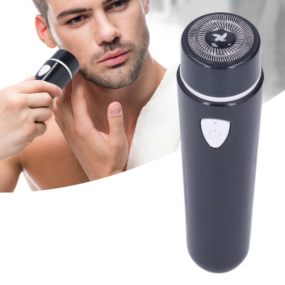 Portable Mini Electric Razor Low Noise Fast Charging Shaving Machine for Men Women TravelBlack