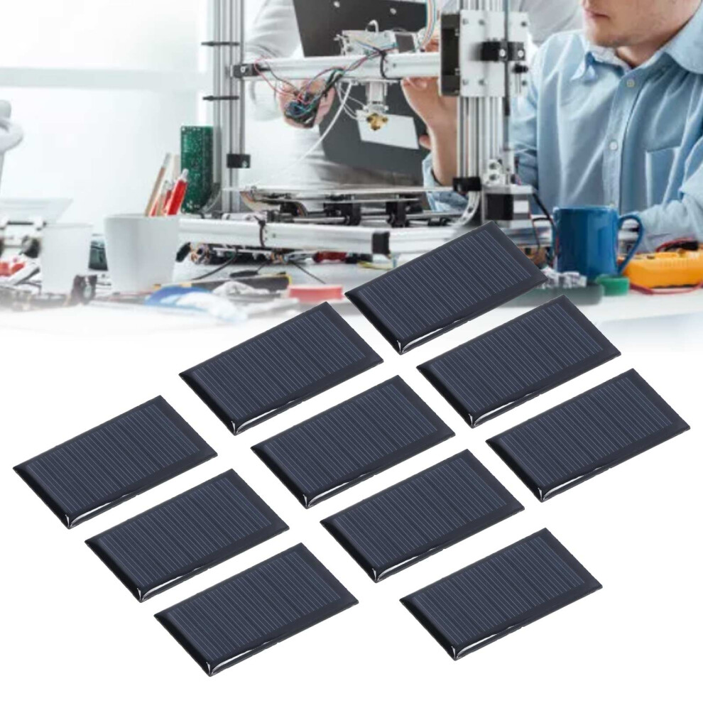 10Pcs Small Solar Cell Weather Resistant Diy Solar Panel Module For Science Projects Toy Light 0.15W 5V 5001321675279