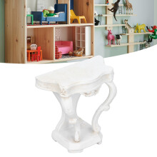 Aparador de resina rococó para casa de muñecas 1:12, con superficie superior de 6,2 cm