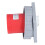 Conector impermeable de 5 pines, 3P+N+E, de nylon+latón, 63 A 16