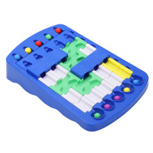 Gioco educativo per bambini: labirinto con pallina e percorso di perline per l'allenamento mentale, 3+