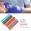 20 bandes élastiques PU pour ligature - Multicolore 12
