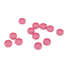 Anillos de sujeción tipo T con agujero en forma de hongo de 10 mm rosa 30 piezas