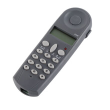 C019 Telefono da parete Nero cablato Richiamata Cancellazione del rumore