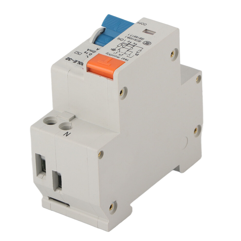 Circuit Breaker 1P 16A Overload Short Circuit Leakage Protection Residual Current Circuit Breaker For 50/60Hz 8321321678627