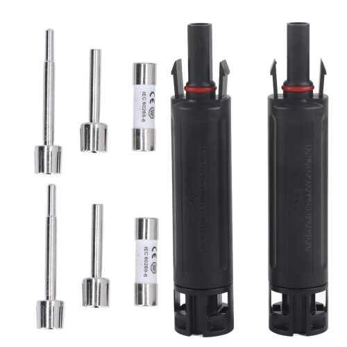 MC F 30A IP68 Conector PPO verde de 2 piezas 1000V 1