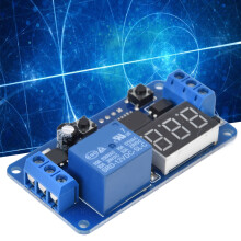 12V Interruptor de control de tiempo MCU Relé temporizador LED