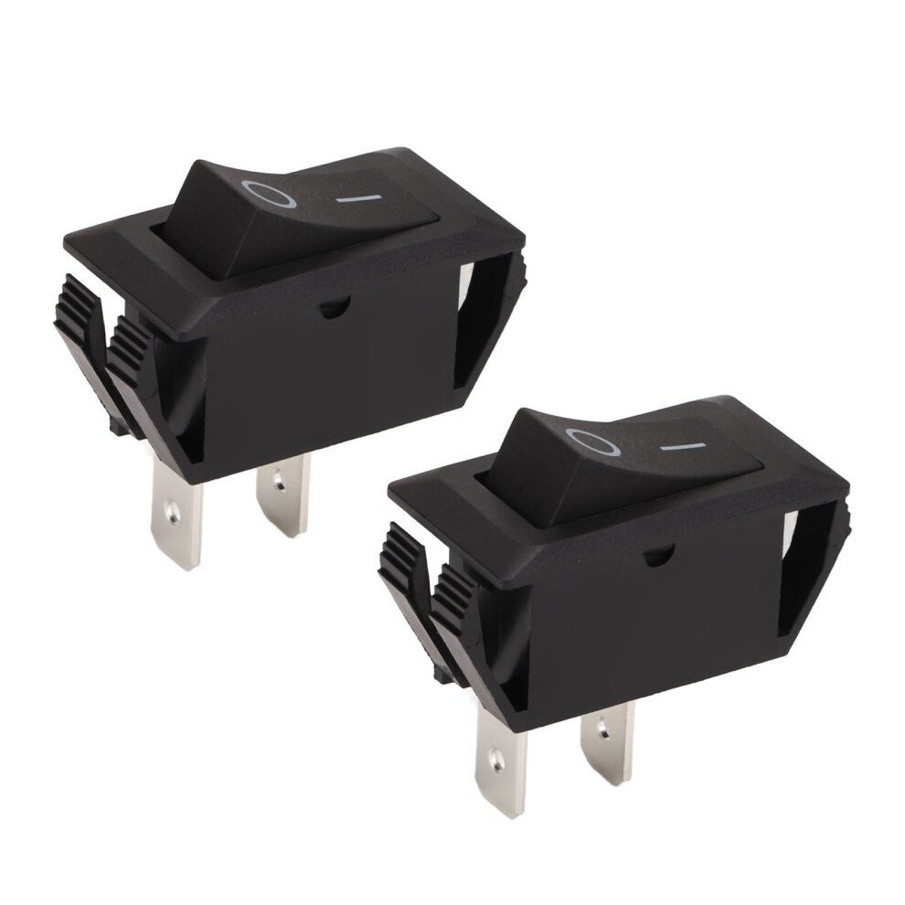 2Pcs Rocker Switch 2 Positions Single Control Pa66 16A 125/ For Instruments Automobiles Ships 4691321680314