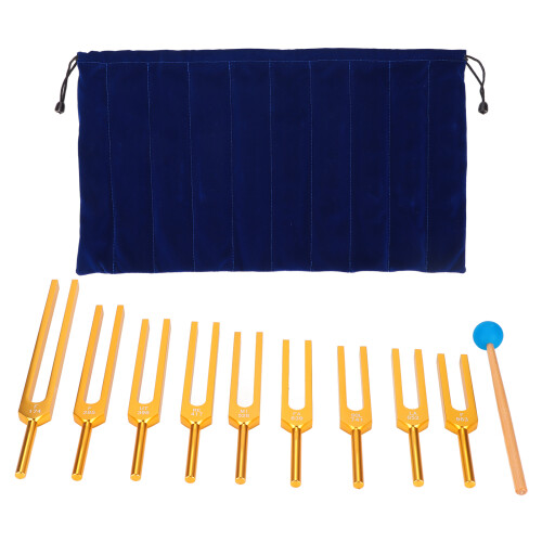 Tuning Fork Set Aluminium Alloy Resonant Tuning Fork Tuning Fork Virbration Instrument 1