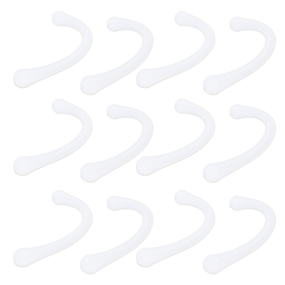 6Pair Ear Strap Pad Mouth Muffle Ear Protector Silicone Earloop Ear Savers For Daily Usewhite 8731321682485