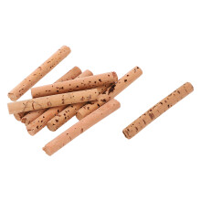 10 pezzi bastoncini di sughero europei per carpa 50x7mm colore legno