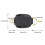 Accessori da pesca 5 pezzi clip fermaline per mulinelli baitcasting nero 10