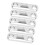 N7 5 pièces/ensemble Col Type Cu inox 360 pivotants 15