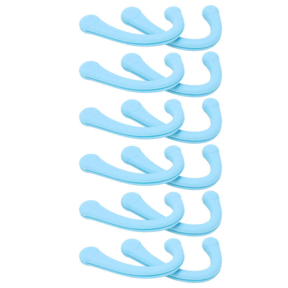 6Pair Ear Strap Pad Mouth Muffle Ear Protector Silicone Earloop Ear Savers For Daily Useblue 9351321683658