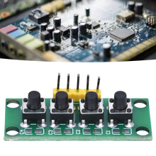 Módulo de teclado de 4 pines: 4 botones independientes, PCB