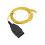 Cable de codificación OBD2 amarillo F1/F3/F5/F7/X3 250 cm 9