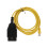 Cable de codificación OBD2 amarillo F1/F3/F5/F7/X3 250 cm 15